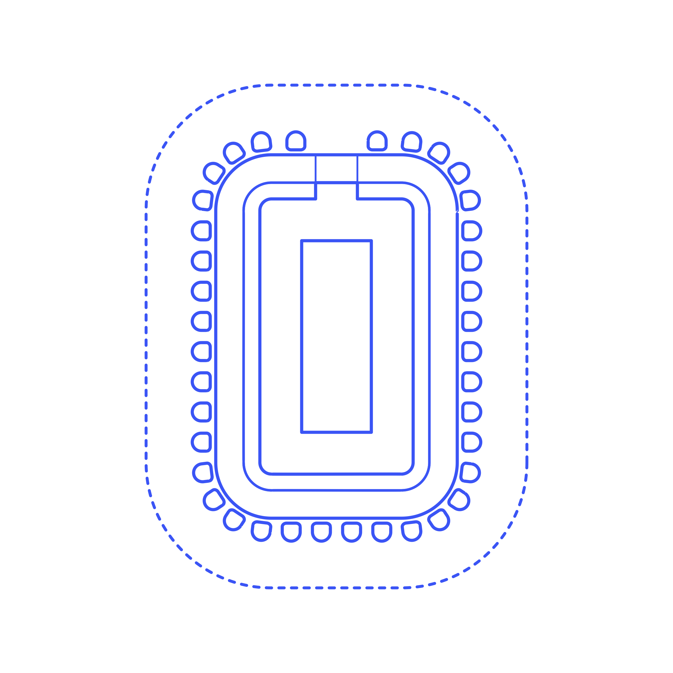 Layouts Bars Rectangle Round Island Icon Svg Vector Free Vectors